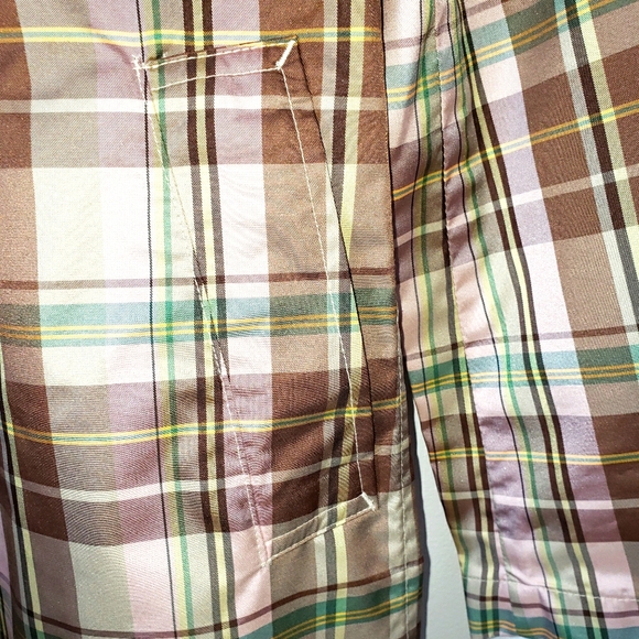 Gap Plaid Jacket Lightweight Super Cute Worn A Few Times Excellent Condition S-M - Picture 7 of 7